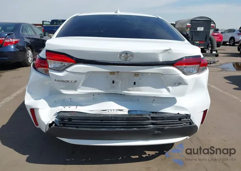 2021 Toyota Corolla Le из США, поврежденный, VIN 5YFEPMAE7MP204275